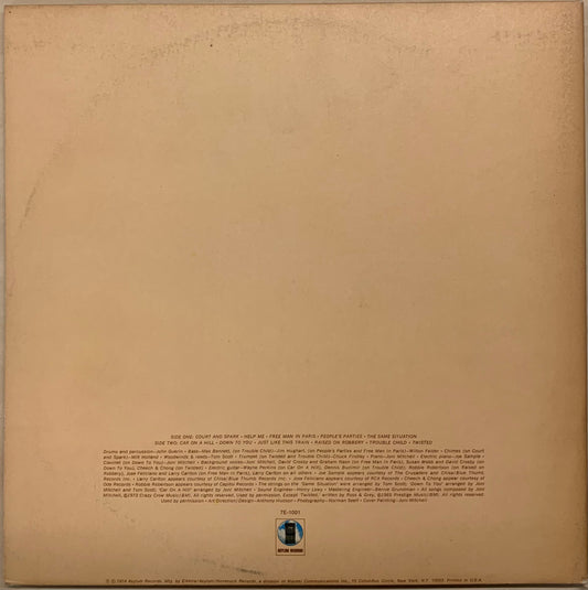 【USED, US Orig】Joni Mitchell - Court And Spark (LP)