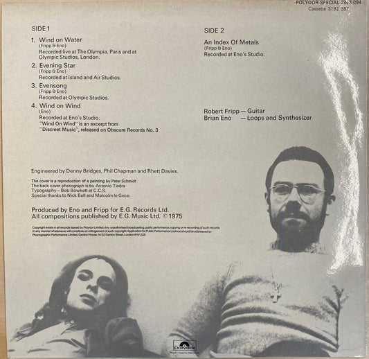 【USED】Fripp & Eno - Evening Star