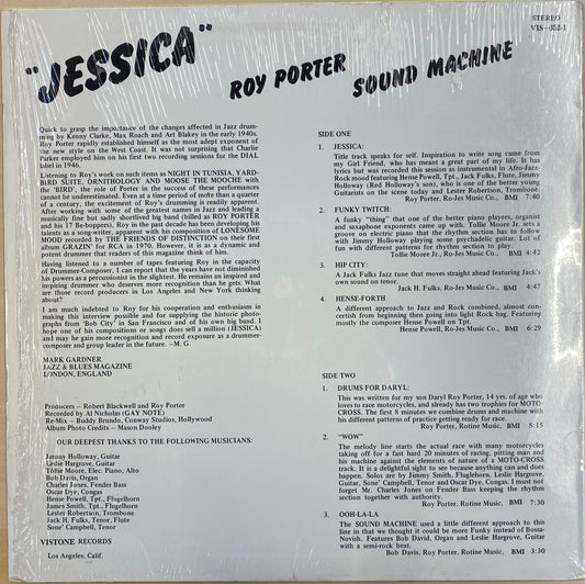 【USED】Roy Porter Sound Machine - Jessica