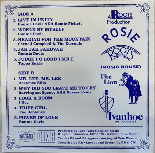 【USED】V.A - Roots From The Record Smith (Lloydie Slim Productions 1973-1976)(LP)