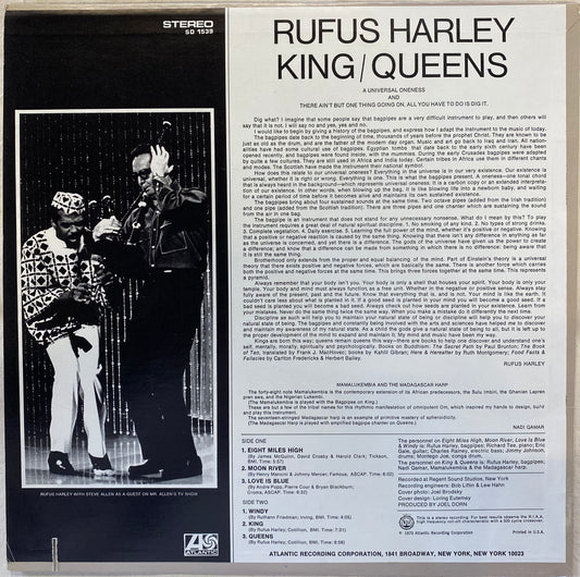 【USED】Rufus Harley - King / Queens(LP)