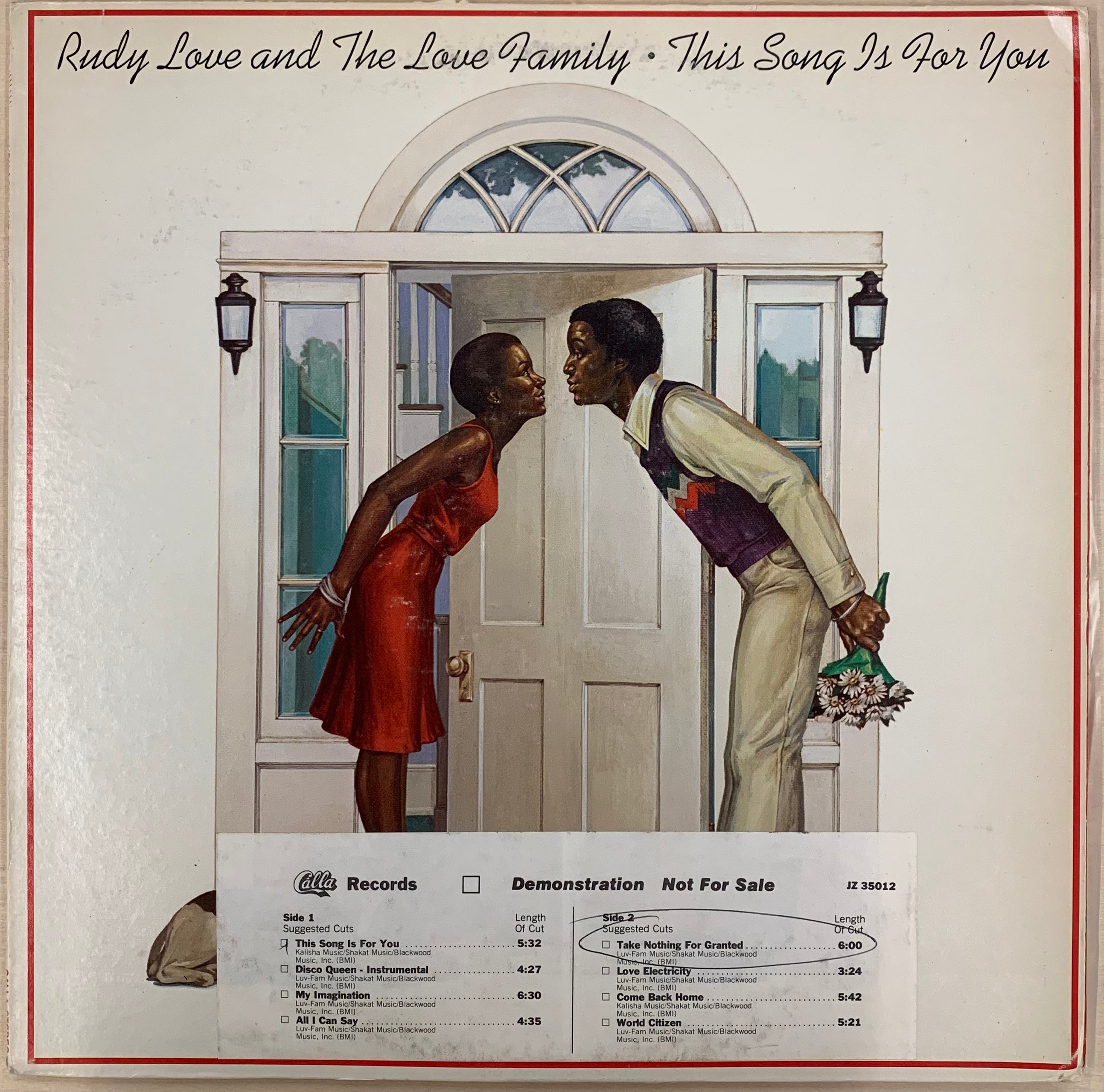 Rudy Love and The Love Family「This 〜」LP USED】Rudy Love And The Love Family - This Song Is For You (LP