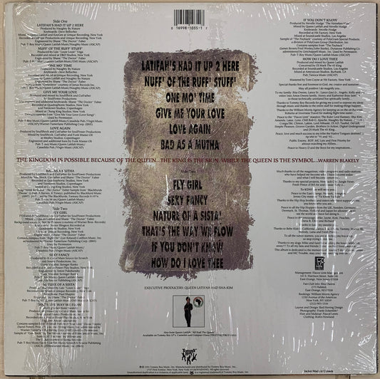 【USED, US Orig】Queen Latifah - Nature Of A Sista' (LP)