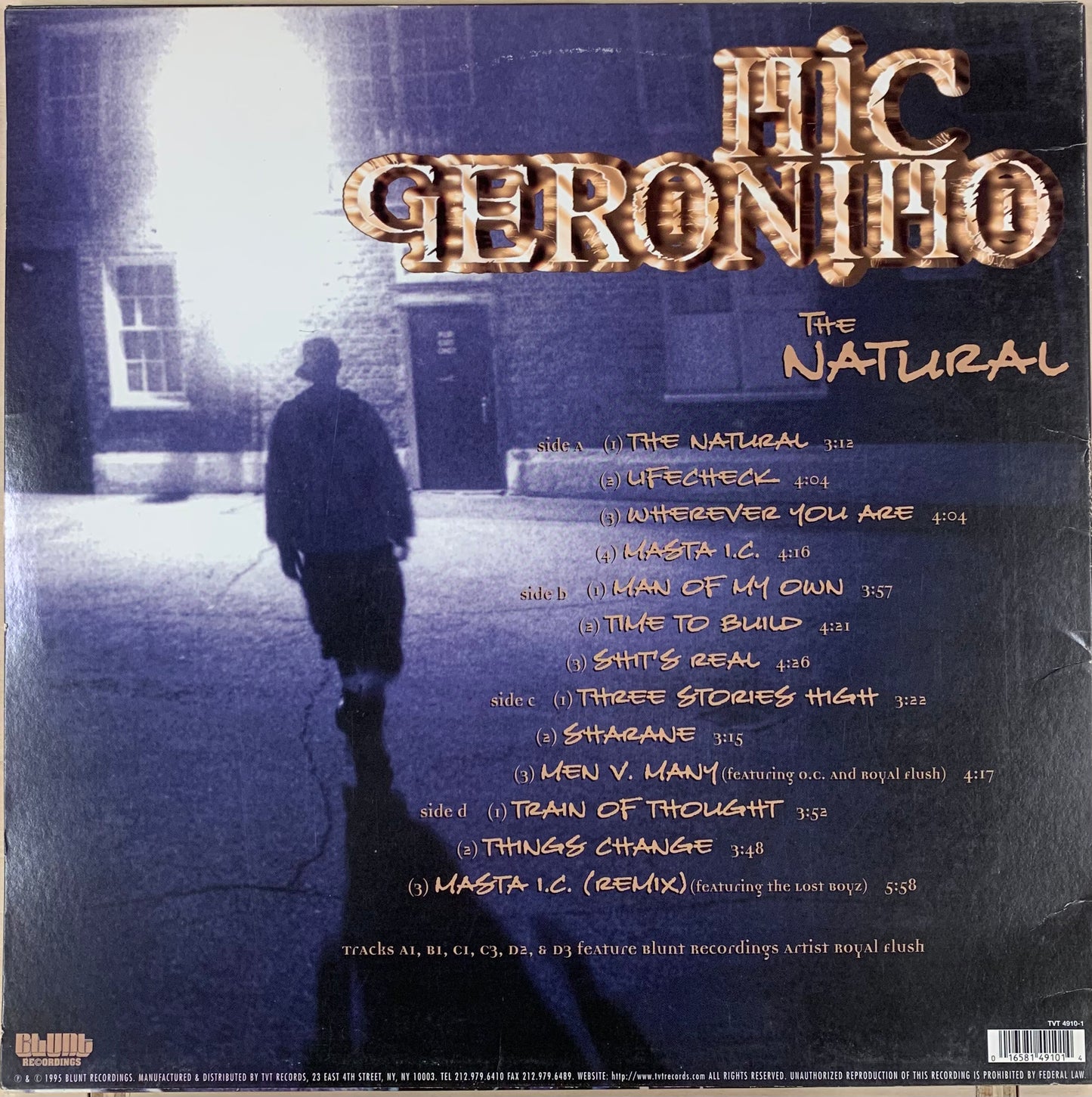 【USED, US Orig】Mic Geronimo - The Natural (LP)