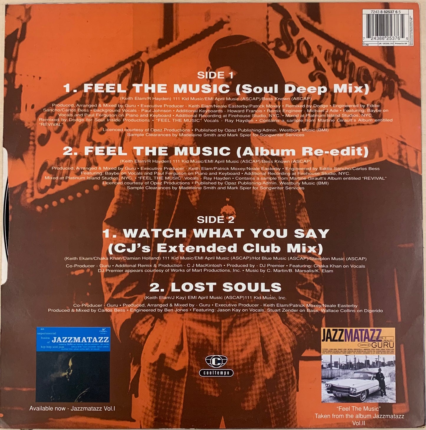 【USED】Guru - Feel The Music (12)