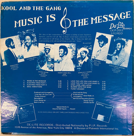 【USED】Kool & The Gang - Music Is The Message(LP)