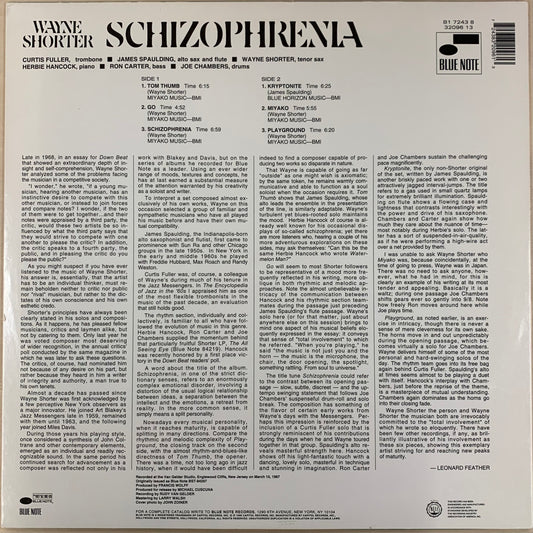 【USED】Wayne Shorter - Schizophrenia (LP)