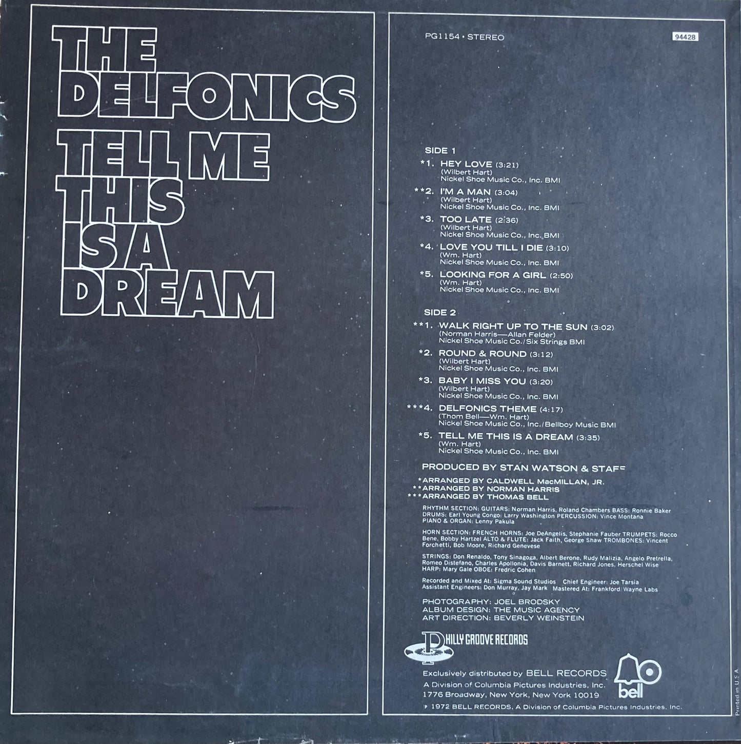 【USED】The Delfonics - Tell Me This Is A Dream (US ORIGINAL)