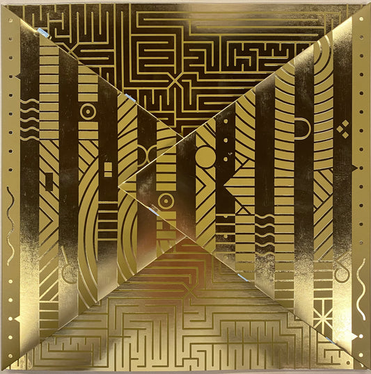 Visible and Invisible Persons Distributed In Space