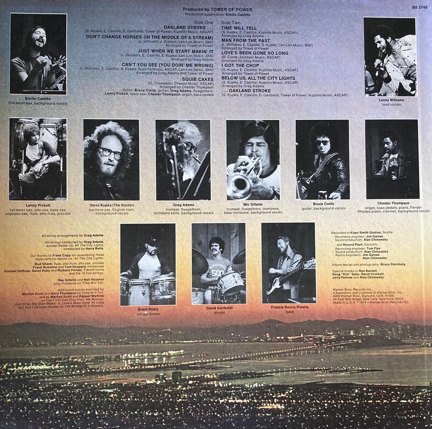 【USED】Tower Of Power - Back To Oakland (LP)