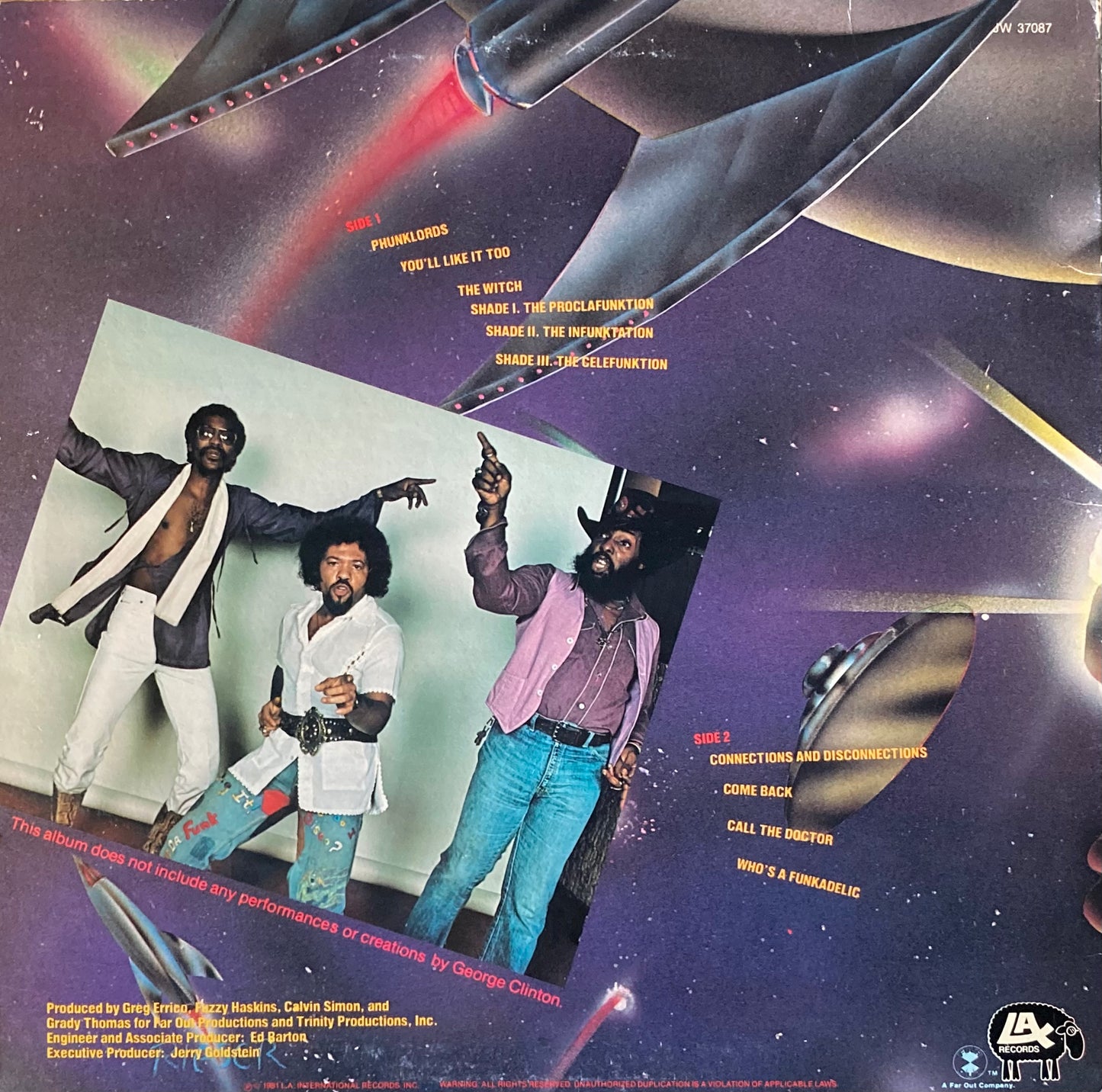 【USED】Funkadelic - Connections & Disconnections (LP)