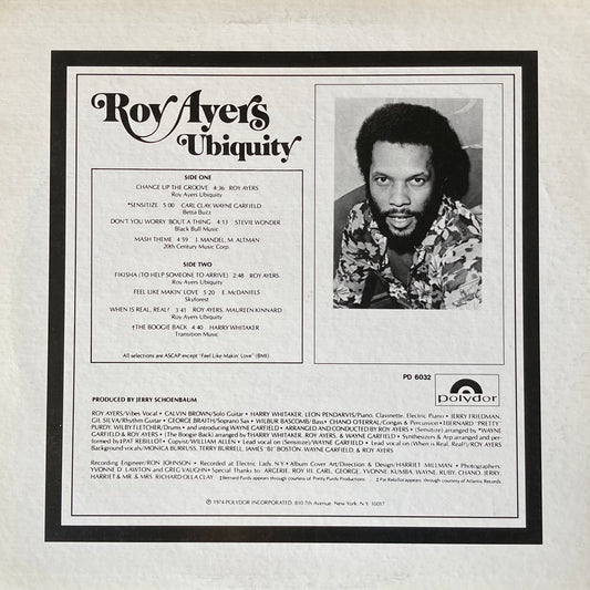 【USED】Roy Ayers Ubiquity - Change Up The Groove (LP)