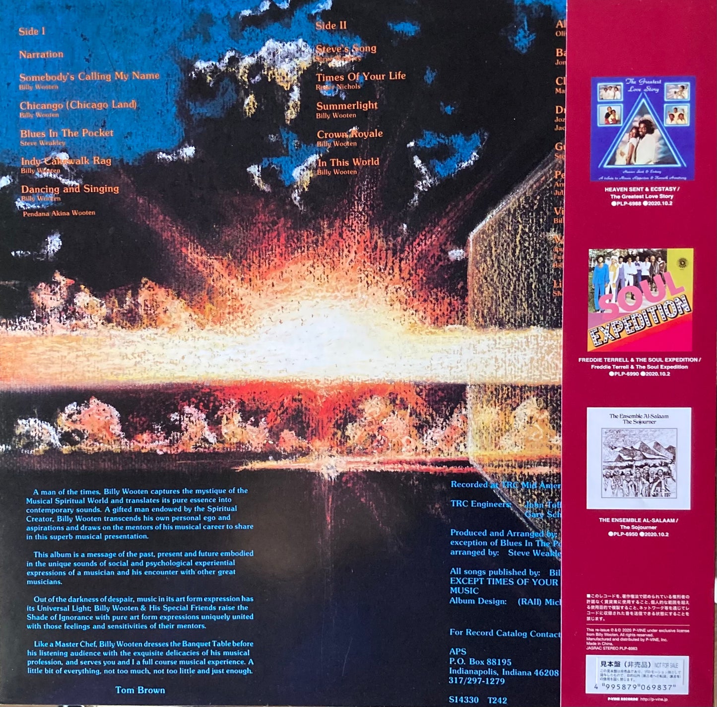 【USED】Billy Wooten - In This World (LP)