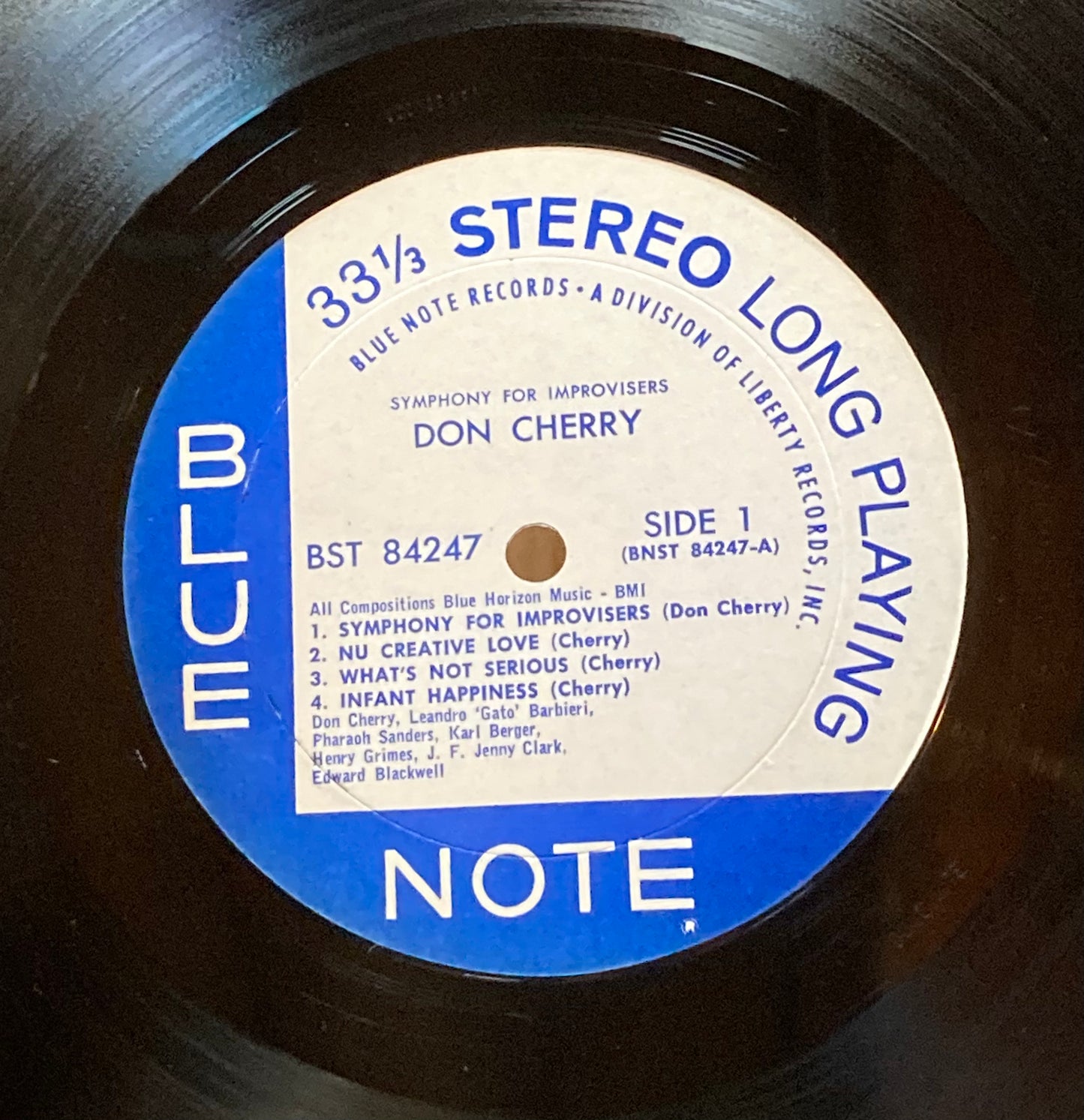 【USED】Don Cherry - Symphony For Improvisers (LP)