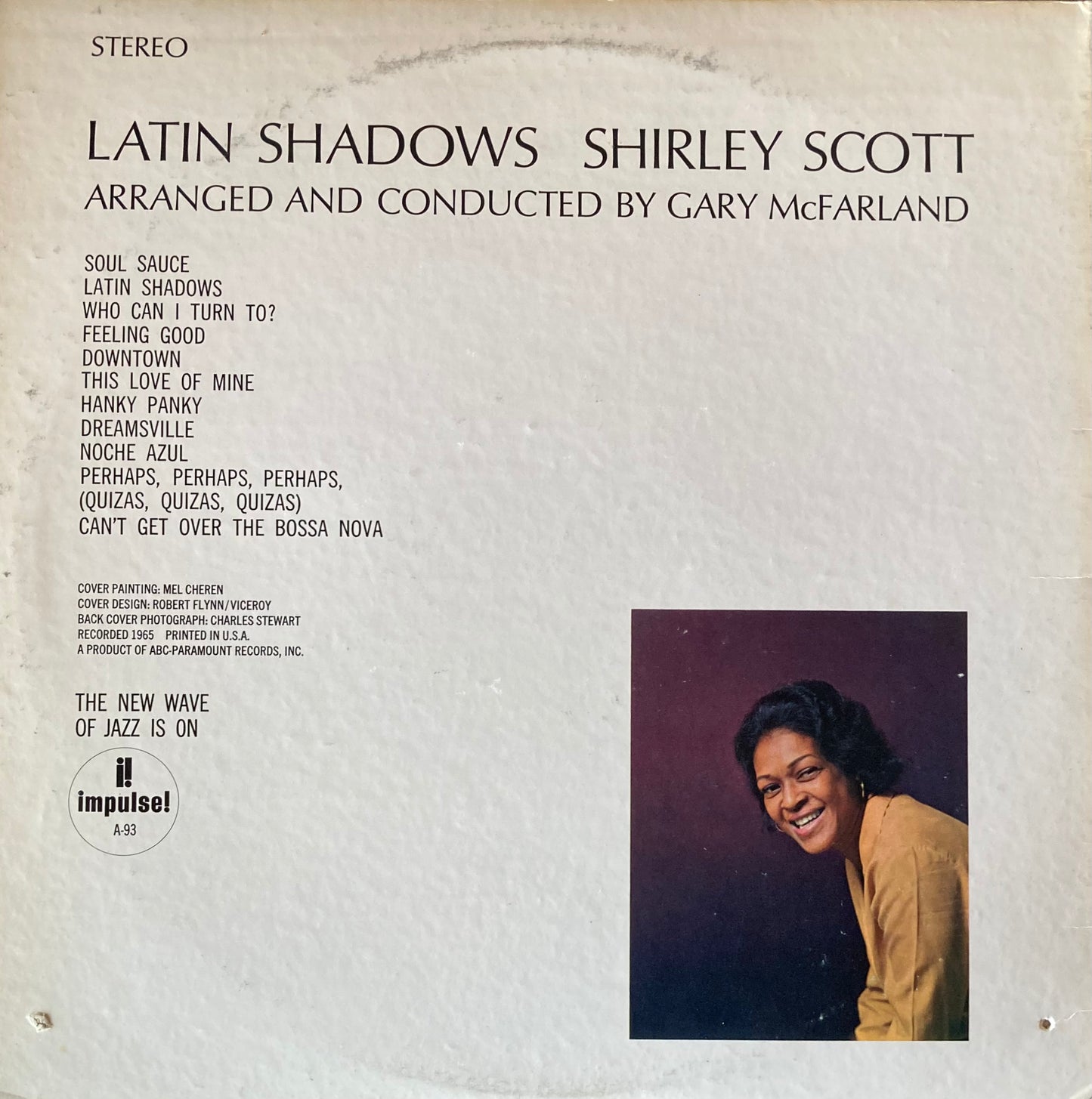 【USED】Shirley Scott - Latin Shadows (LP)