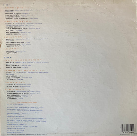 【USED】José Roberto Bertrami - Dreams Are Real (LP)