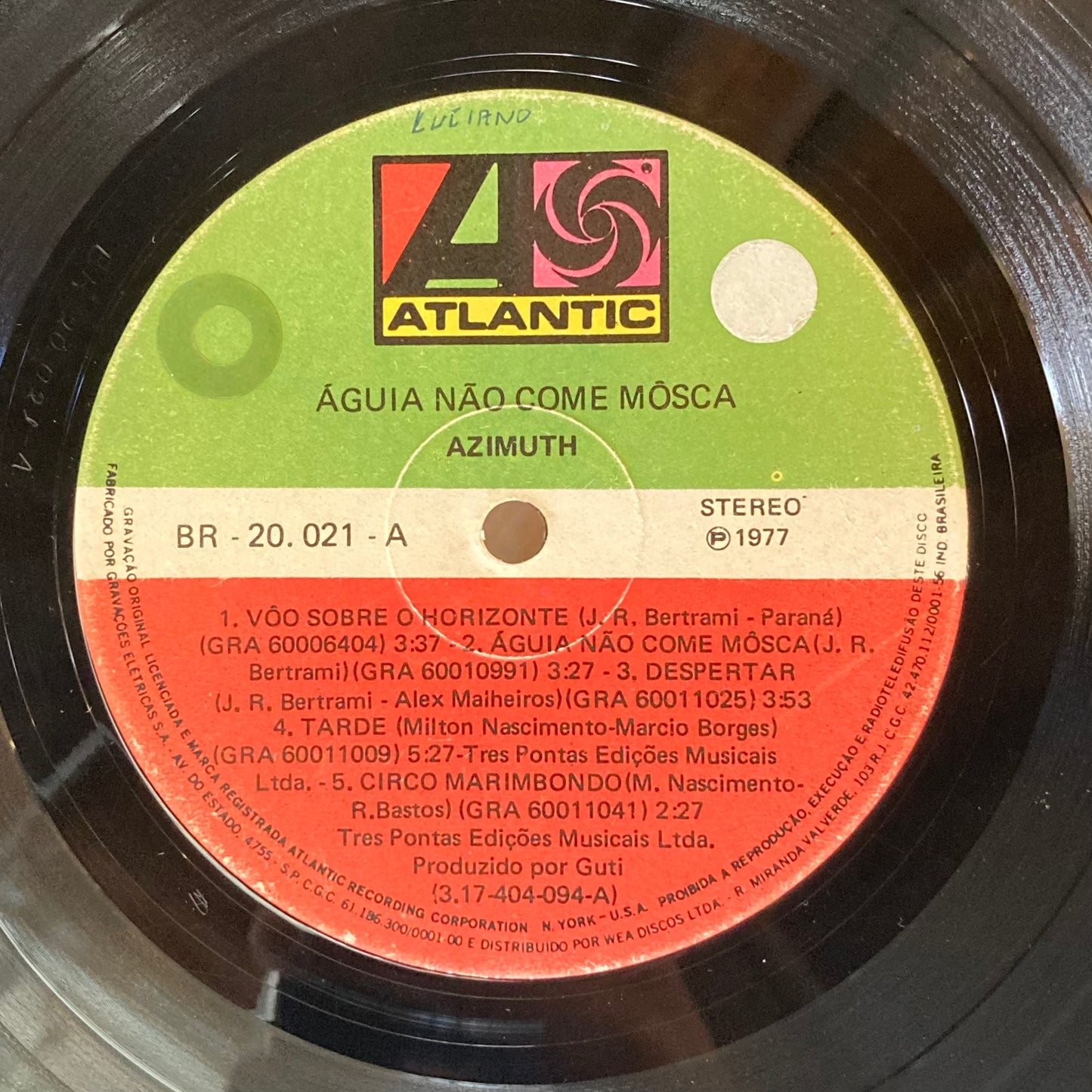 【USED】Azymuth - Águia Não Come Mosca (LP)