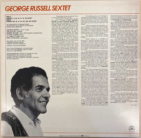 【USED, Orig】The George Russell Sextet - Electronic Sonata For Souls Loved By Nature - 1980(LP)