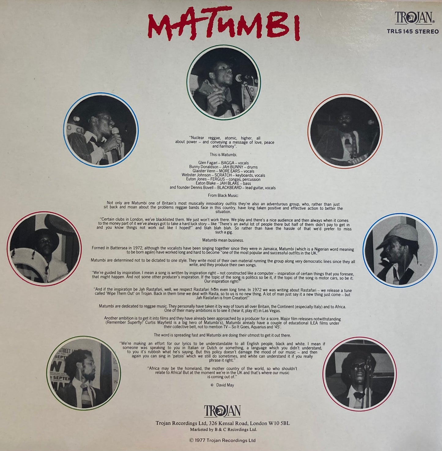【USED】Matumbi - The Best Of Matumbi (LP)