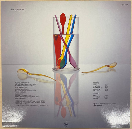 【USED, GERMAN Orig】Ashra - Belle Alliance(LP)