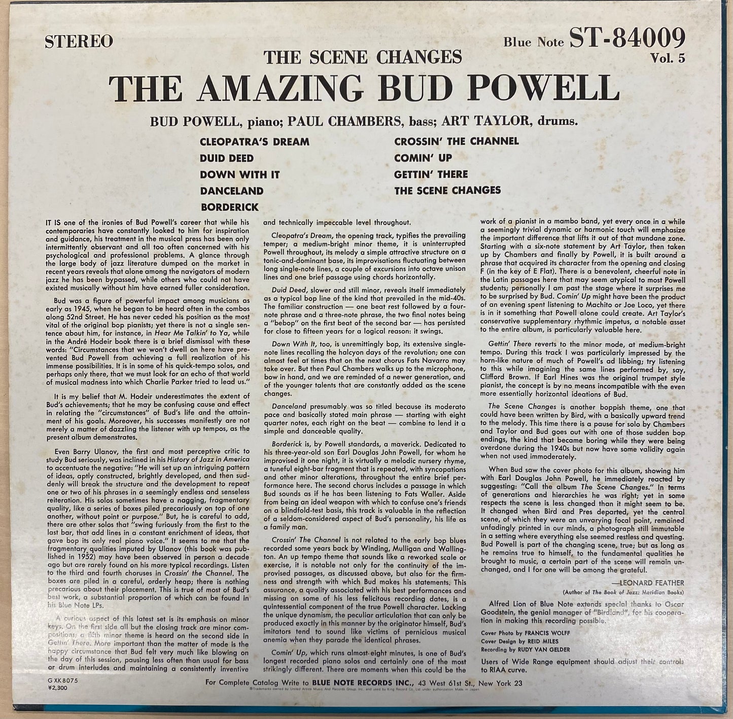 The Amazing Bud Powell