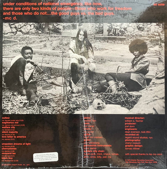 【USED】Eugene McDaniels - Outlaw(LP)