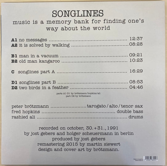 Peter Brötzmann / Fred Hopkins / Rashied Ali