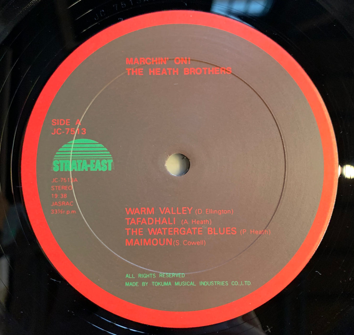 【USED】The Heath Brothers / Albert, Jimmy And Percy Featuring Stanley Cowell Marchin' On! (LP)