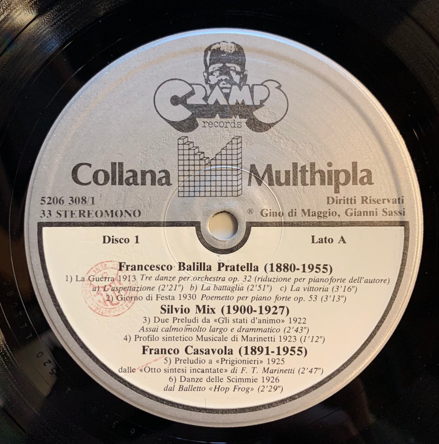 【USED】V.A Musica Futurista (2LP)