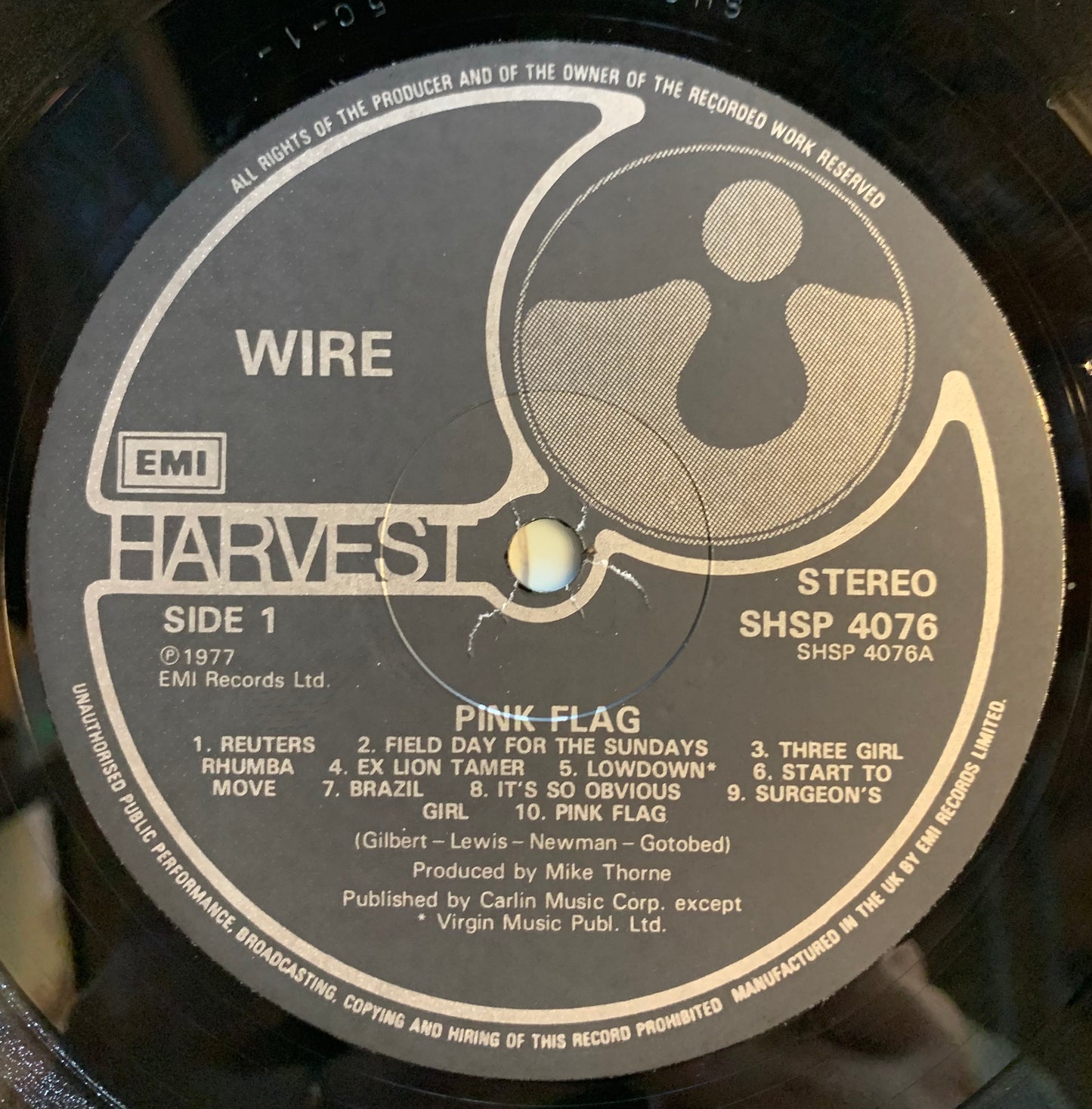 【USED】Wire - Pink Flag (LP)