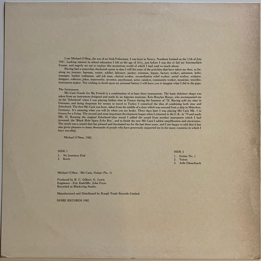 【USED】Michael O'Shea - Michael O'Shea (LP)