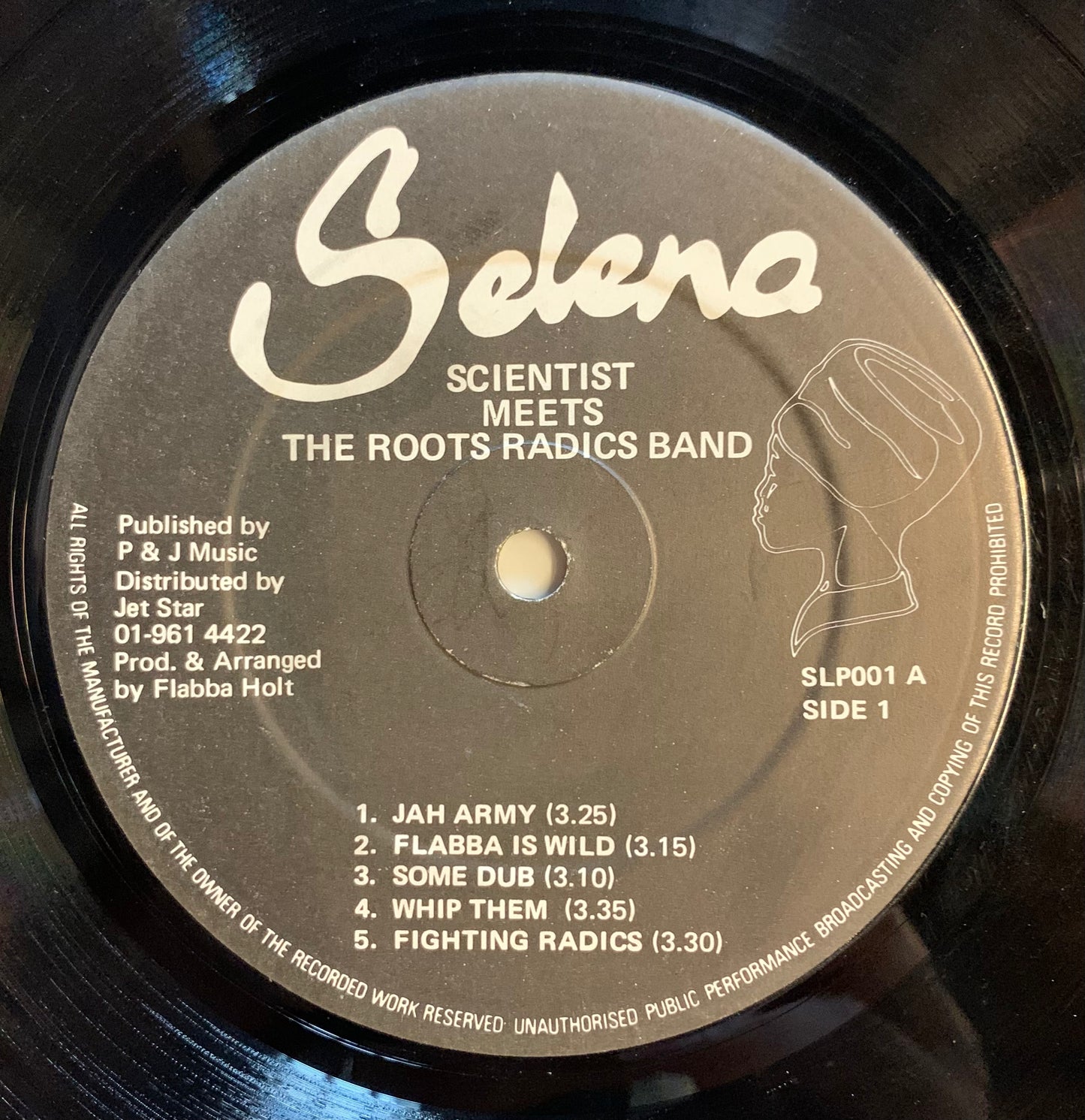 【USED】Scientist Meets The Roots Radics - Scientist Meets The Roots Radics (LP)