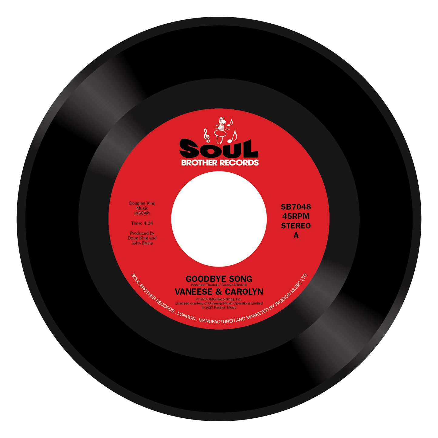 Vaneese & Carolyn - Goodbye Song / Just A Little Smile (From You)(7)