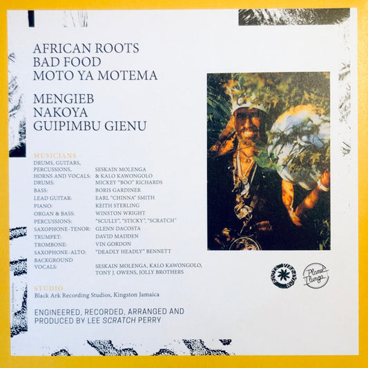 Lee Scratch Perry With Seskain Molenga & Kalo Kawongolo - Roots From The Congo(LP)