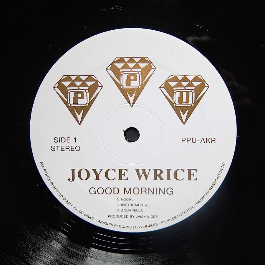 Joyce Wrice - Good Morning(12) – CELLAR RECORDS Joyce Wrice - Good Morning(12) – CELLAR RECORDS