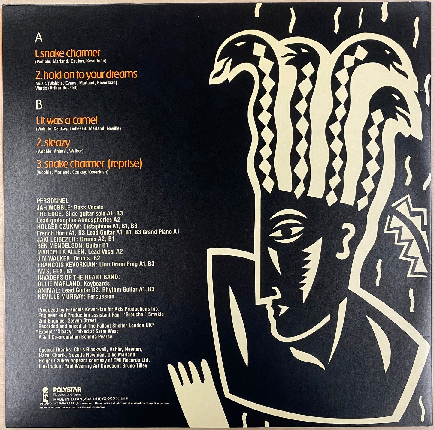 Jah Wobble, The Edge, Holger Czukay