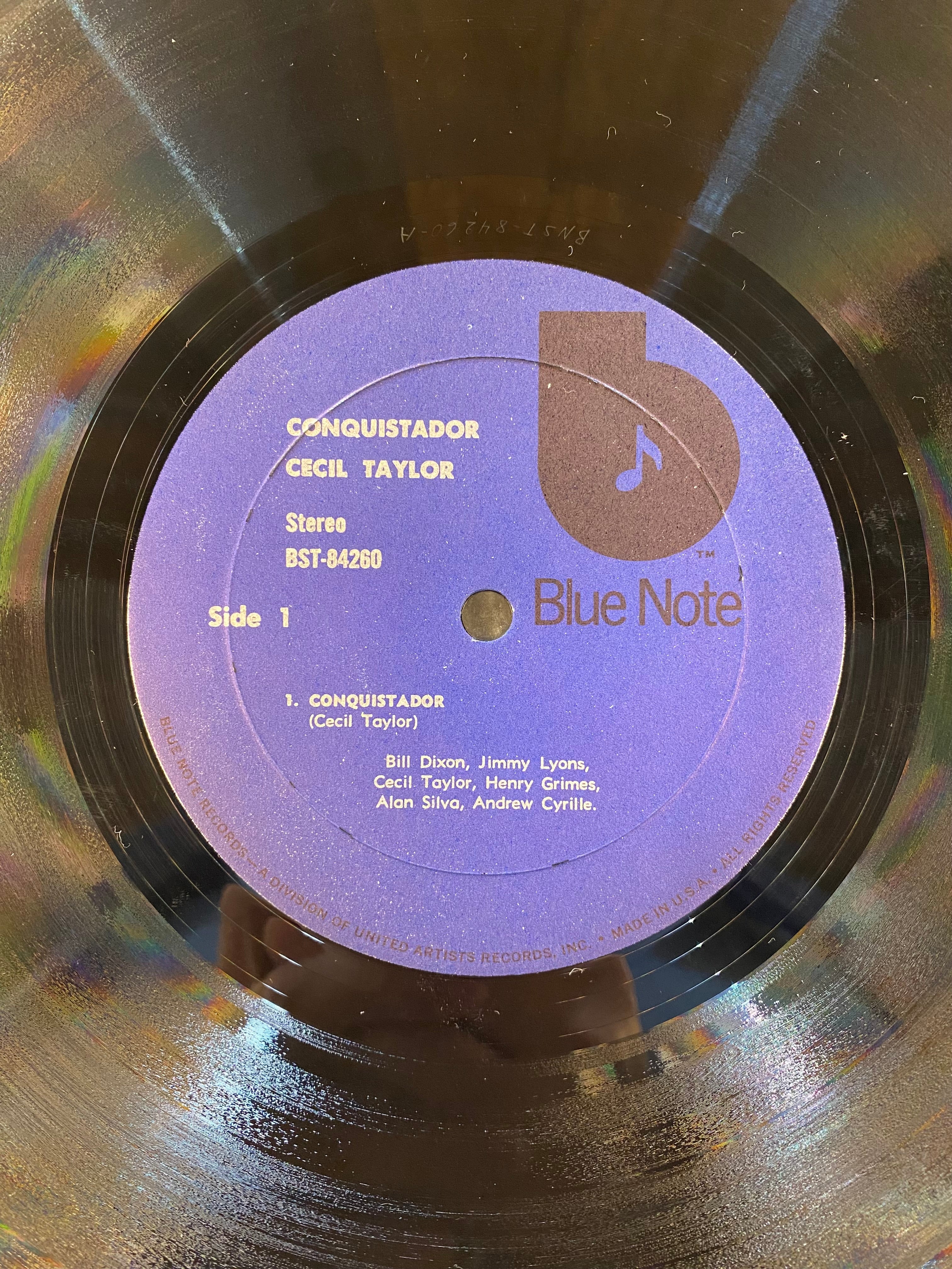 中古LP】Cecil Taylor - Conquistador! – CELLAR RECORDS