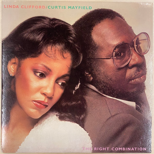 【USED, US Orig】Linda Clifford & Curtis Mayfield - The Right Combination （LP）