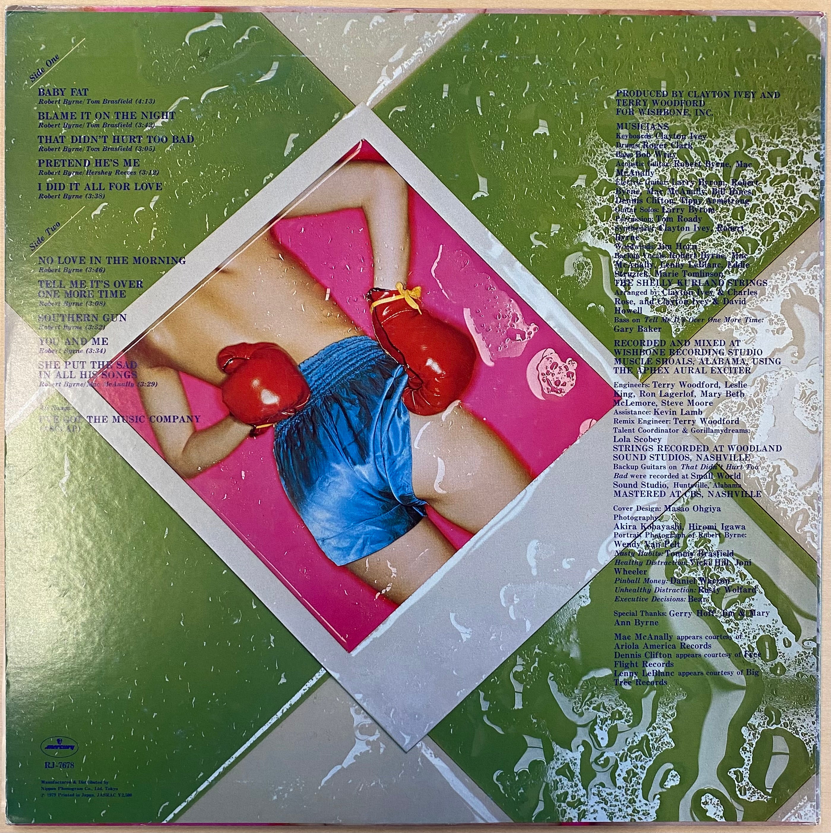 中古レコード】Robert Byrne - Blame It On The Night – CELLAR RECORDS