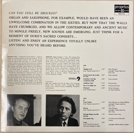 Arne Domnérus With Gustaf Sjökvist