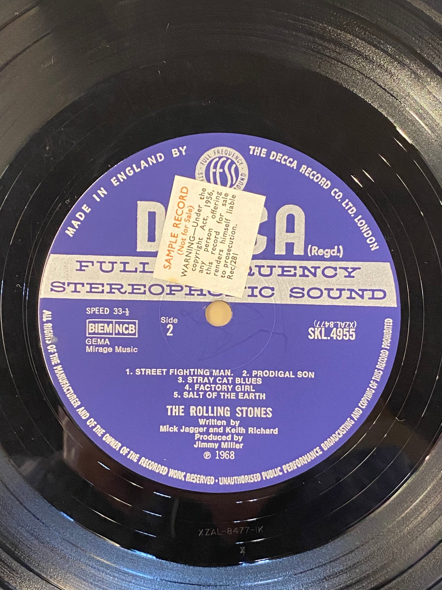 【USED, UK Orig】The Rolling Stones - Beggars Banquet(LP)