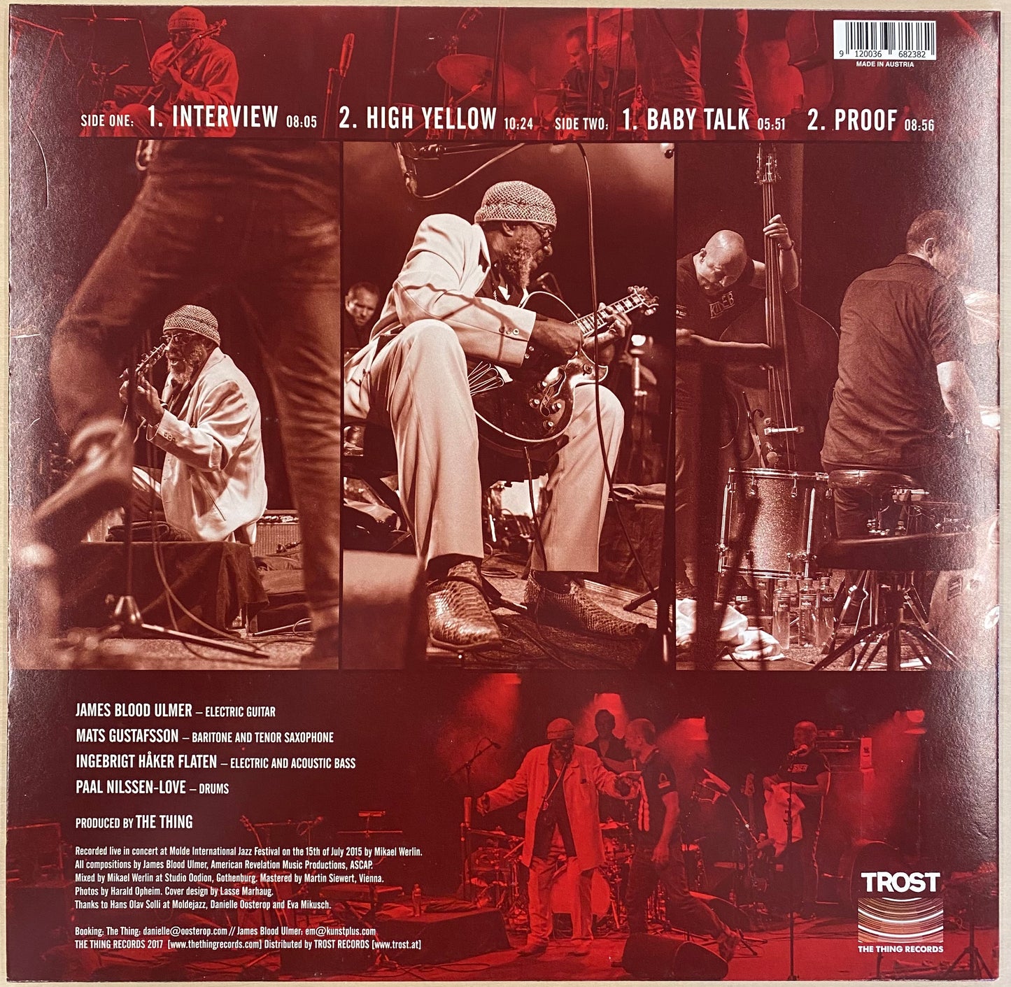 James Blood Ulmer With The Thing