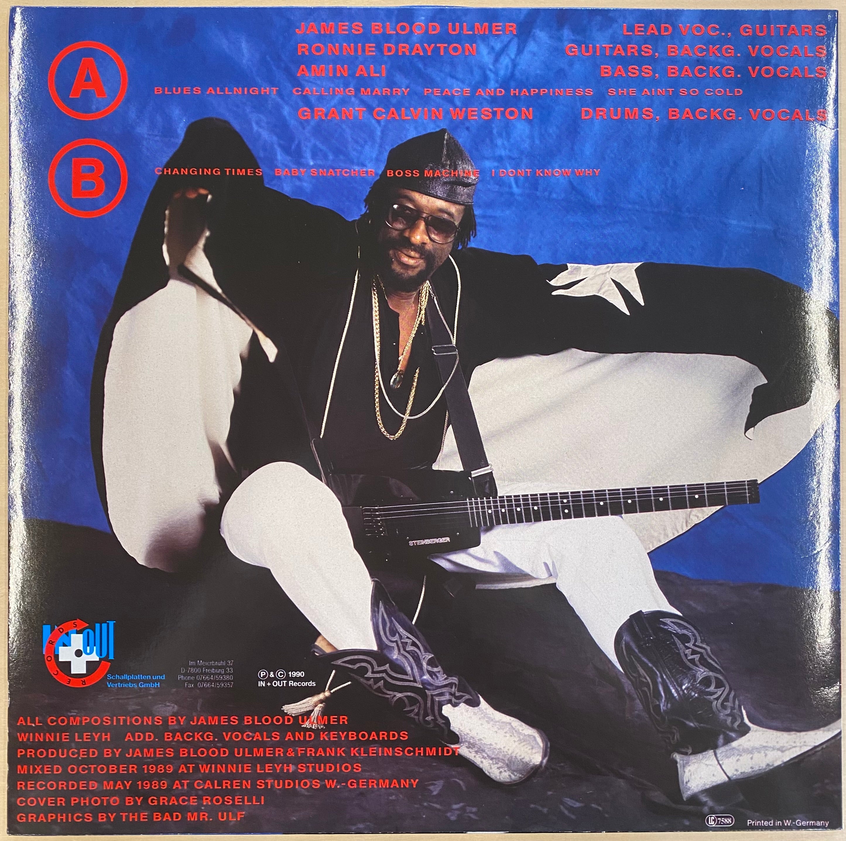 中古レコード/オリジナル】The James Blood Ulmer Blues Experience