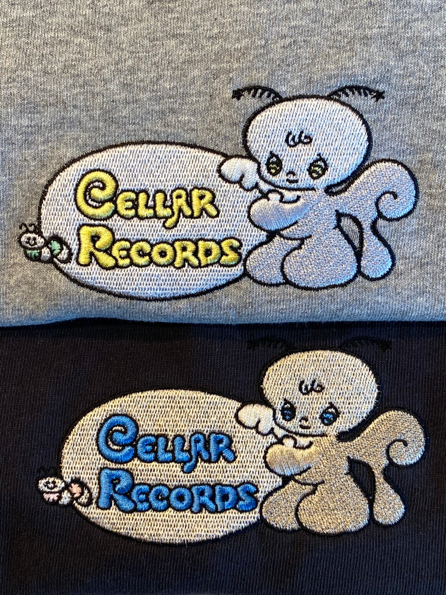 【受注販売,発送目安7月中旬-下旬頃】【NEW!!!】CELLAR MOTH 刺繍トリムTシャツ