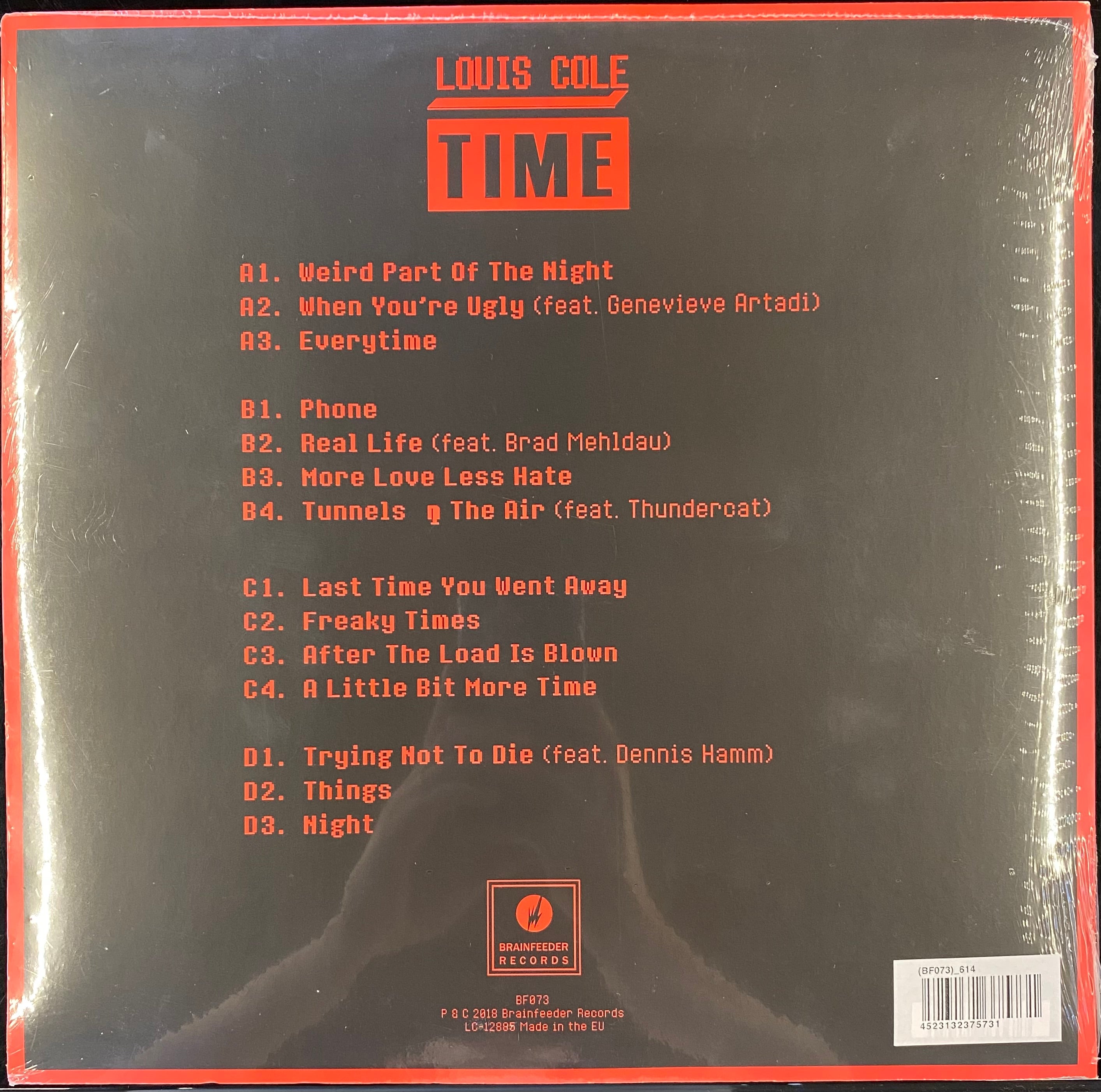 サイン入り　Louis Cole TIME アナログレコード　新品 未開封品】Louis Cole - Time(2LP) – CELLAR RECORDS