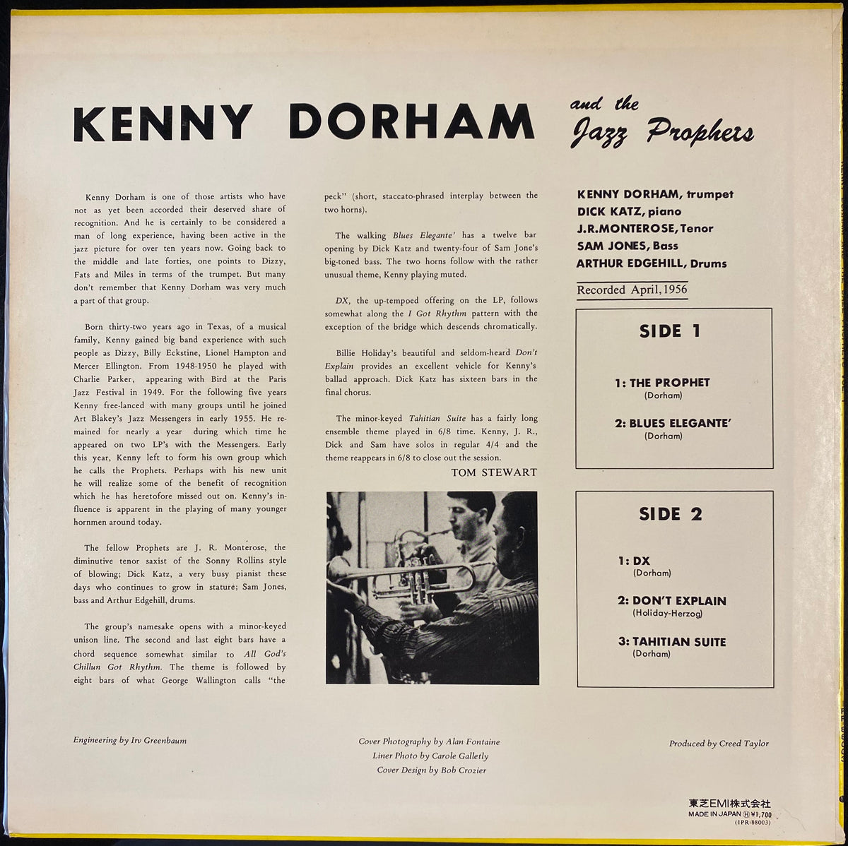 Kenny Dorham And The Jazz Prophets