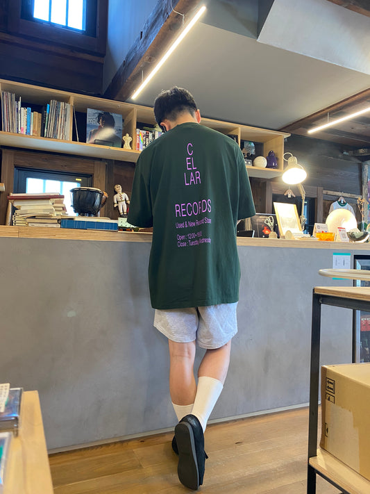 【NEW COLOR !!!】CELLAR RECORDS オリジナルTシャツ