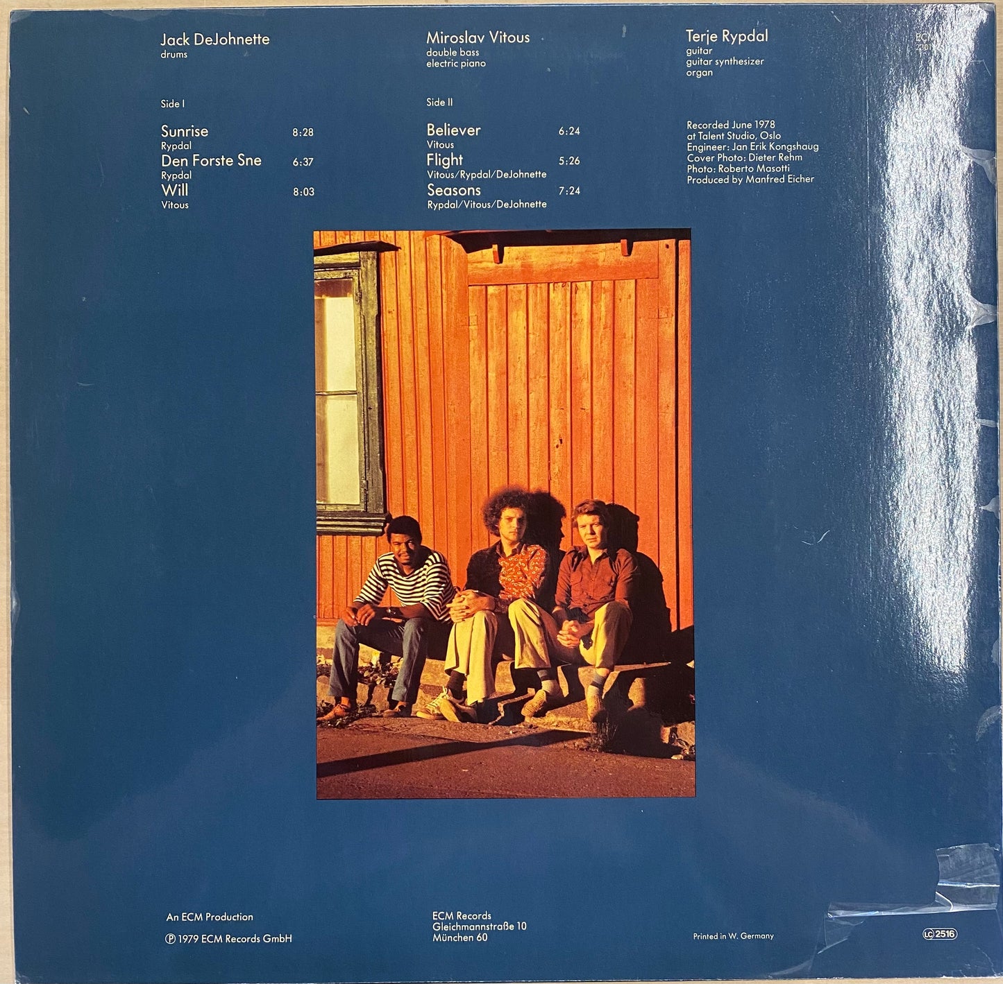 Terje Rypdal / Miroslav Vitous / Jack DeJohnette