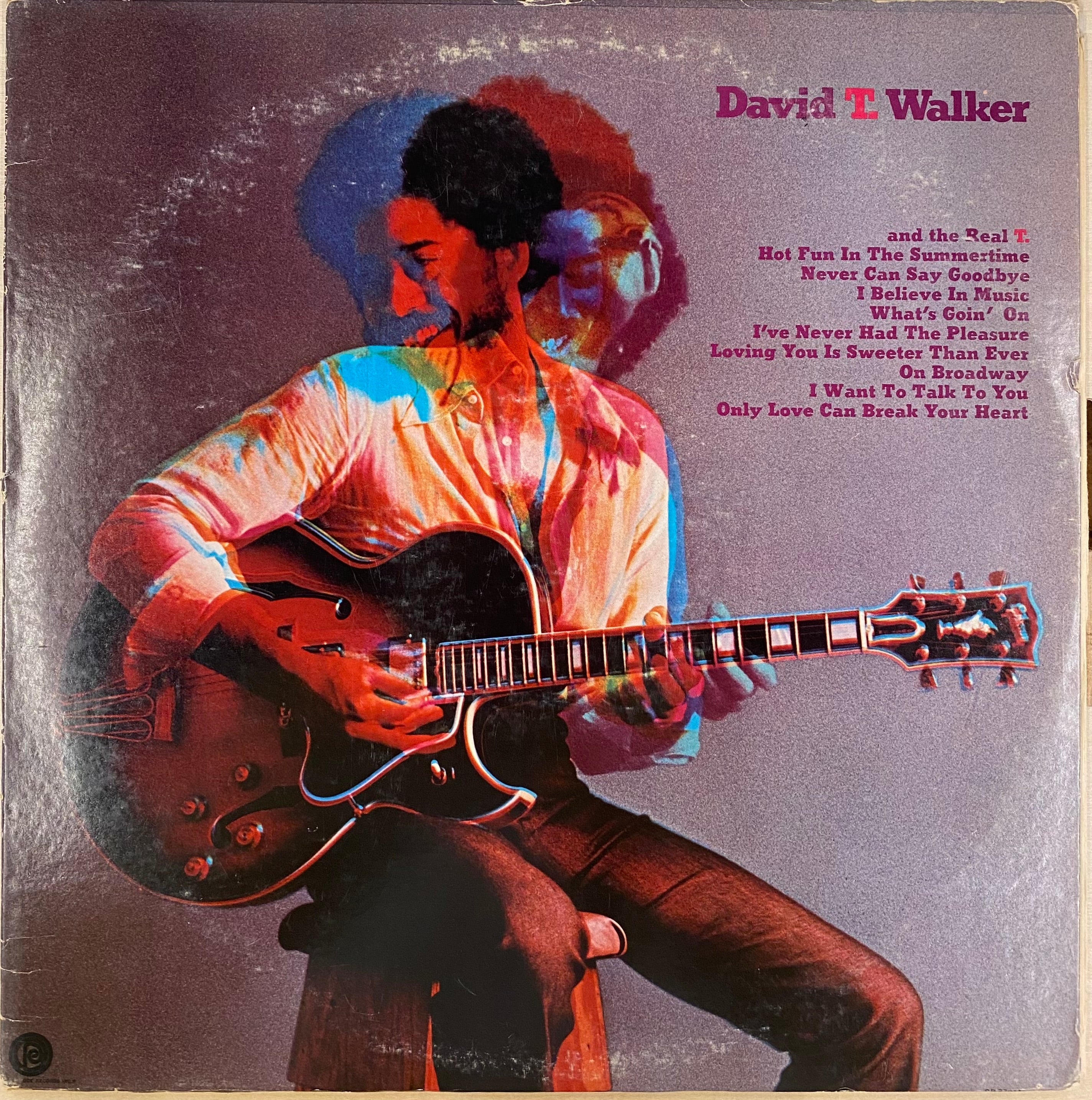 レコード　David T. Walker / Press On David T. Walker – Press On – Vinyl (LP, Album), 1973