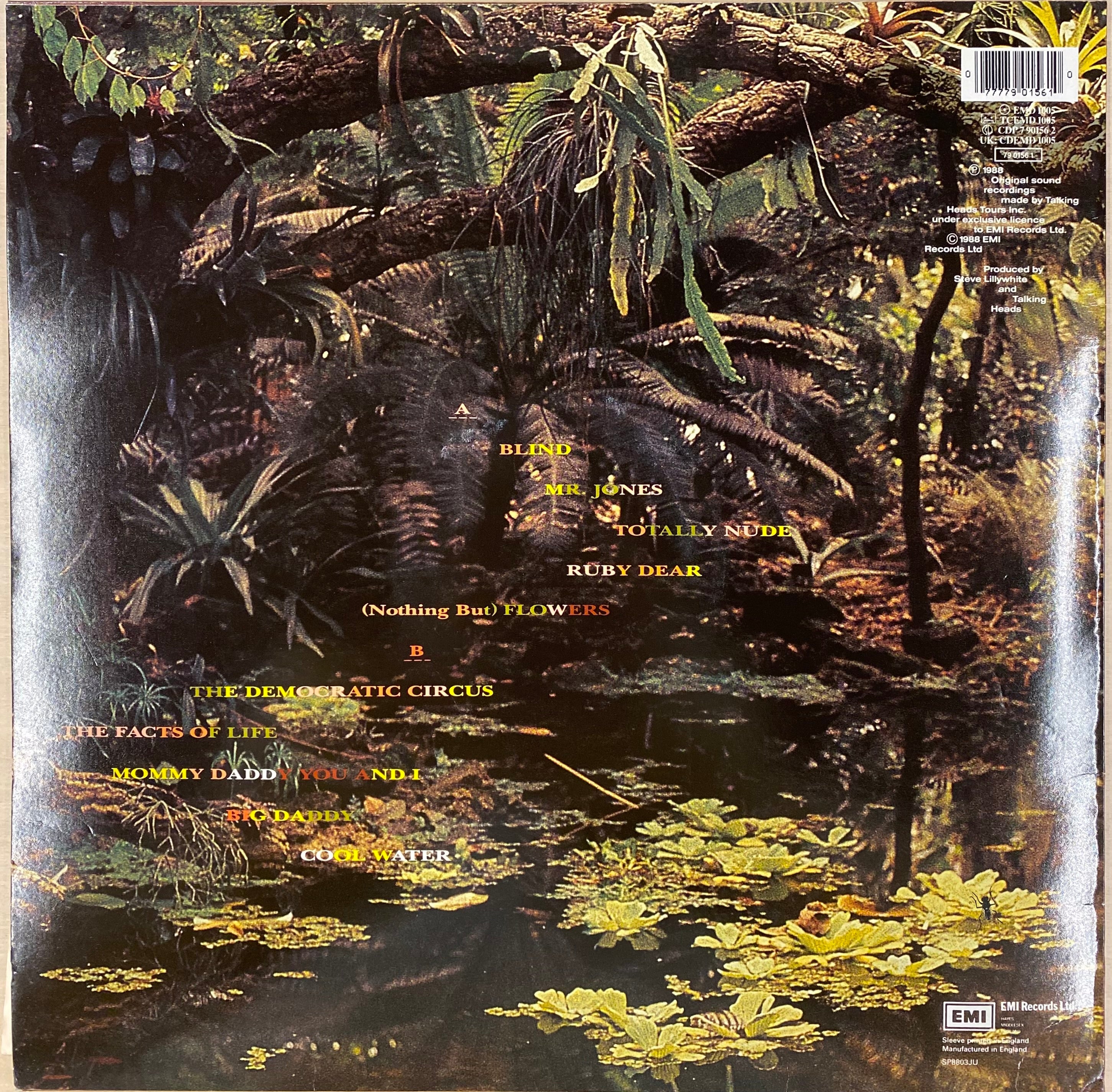 中古LP / UKオリジナル】Talking Heads - Naked – CELLAR RECORDS
